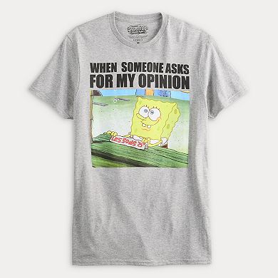 Men's Spongebob Graphic Tee