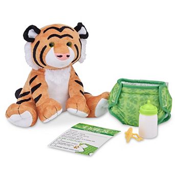 Melissa & Doug 11-Inch Baby Tiger Plush Stuffed Animal