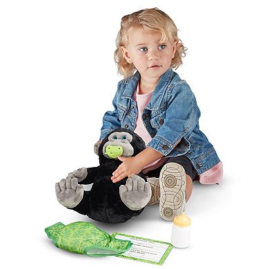 Melissa & Doug 11-Inch Baby Gorilla Plush Stuffed Animal