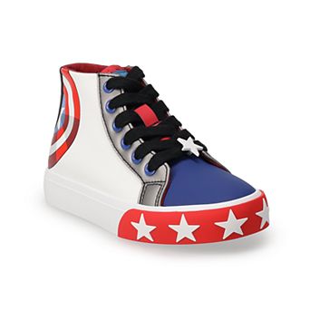 Marvel Captain America Shield Boys' High Top Shoes