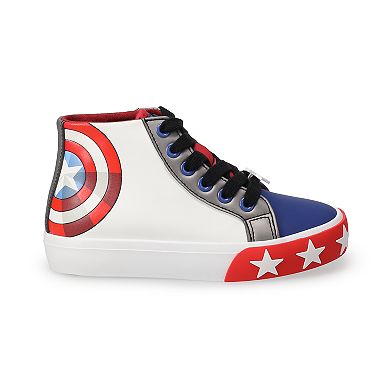 Marvel Captain America Shield Boys' High Top Shoes