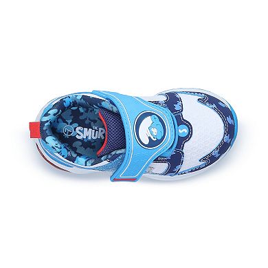 Smurfs Toddler Boys Light Up Athletic Sneakers