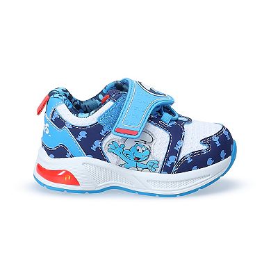 Smurfs Toddler Boys Light Up Athletic Sneakers