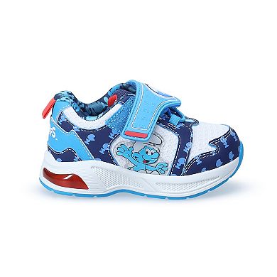 Smurfs Toddler Boys Light Up Athletic Sneakers