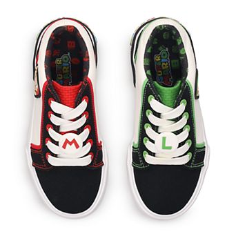 Super Mario Boys' Court Sneakers