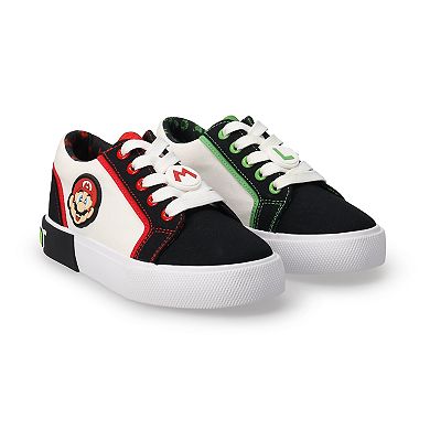 Super Mario Boys' Court Sneakers
