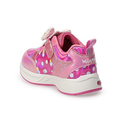 Disney's Minnie Mouse Light-Up Girls' Athletic Sneakers