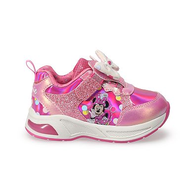 Disney's Minnie Mouse Light-Up Girls' Athletic Sneakers