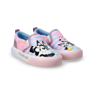 Bluey and Friends Baby / Toddler Low Top Slip-On Shoes