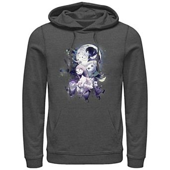 Disney's The Nightmare Before Christmas Glowy Full Moon Men's Graphic Hoodie