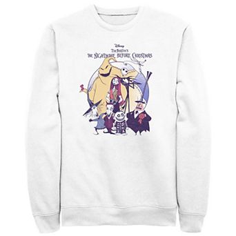 Disney's The Nightmare Before Christmas Scary Group Men's Graphic Fleece