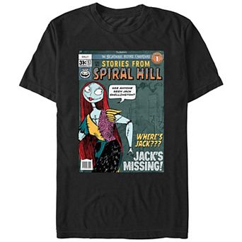 Disney's The Nightmare Before Christmas Stories From Spiral Hill Men's Graphic Tee