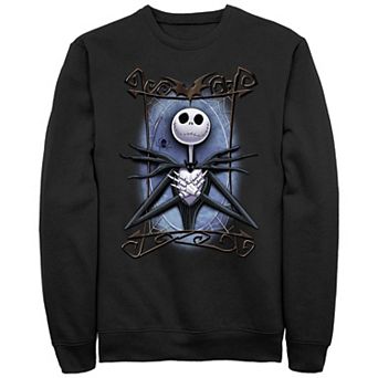 Disney's The Nightmare Before Christmas Jack Spooky Frame Men's Graphic Fleece