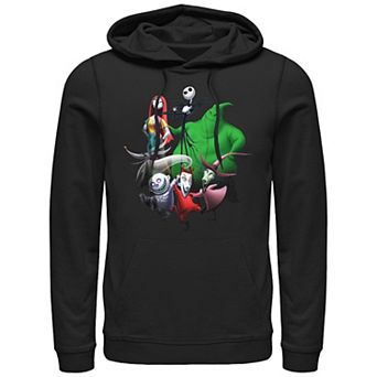 Disney's The Nightmare Before Christmas Group Shot Men's Graphic Hoodie