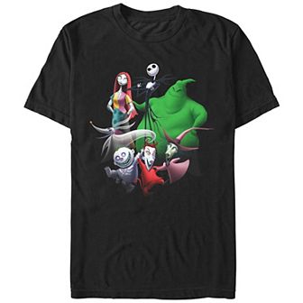 Disney's The Nightmare Before Christmas Group Shot Men's Graphic Tee