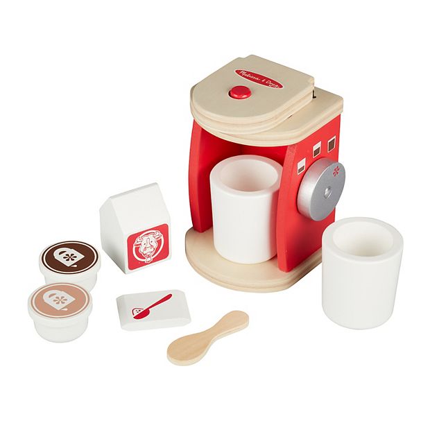 Melissa Doug Brew For Two Wooden Coffee Play Set