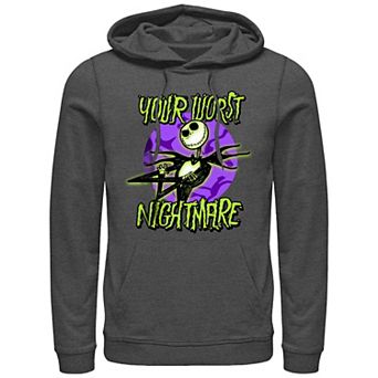 Disney's The Nightmare Before Christmas Your Worst Nightmare Men's Graphic Hoodie