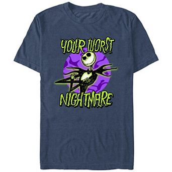 Disney's The Nightmare Before Christmas Your Worst Nightmare Men's Graphic Tee