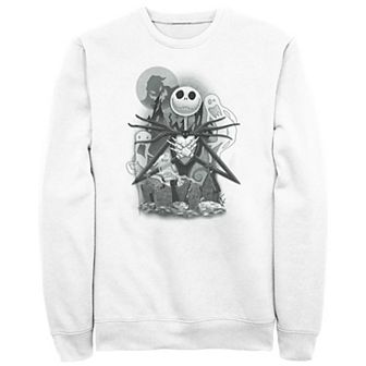 Disney's The Nightmare Before Christmas Cemetery Men's Graphic Fleece