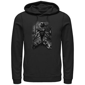 Disney's The Nightmare Before Christmas Jack Night Storm Men's Graphic Hoodie