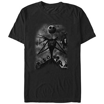 Disney's The Nightmare Before Christmas Jack Night Storm Men's Graphic Tee