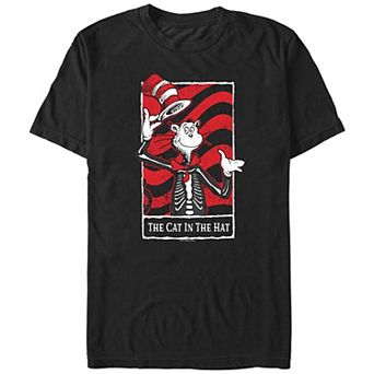 Men's Dr. Seuss The Cat In The Hat Card Graphic Tee