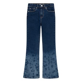 Girls 7-16 Levi's® Faded Flower Fashion Flared Jeans