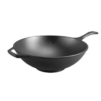 Lodge Chef Collection 12.5 Inch Cast Iron Wok