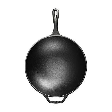 Lodge Chef Collection 12.5 Inch Cast Iron Wok
