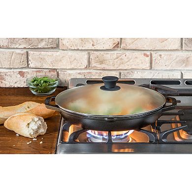Lodge 12 Inch Glass Pan Lid