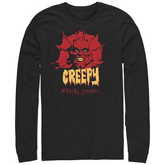 Men's Jeepers Creepers Creepy Long Sleeve Graphic Tee