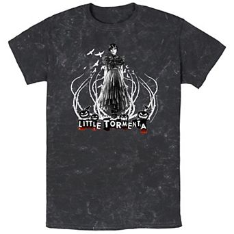 Men's Wednesday Little Tormenta Mineral Wash Graphic Tee