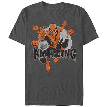 Men's Marvel Spider-Man Amazing Halloween Graphic Tee