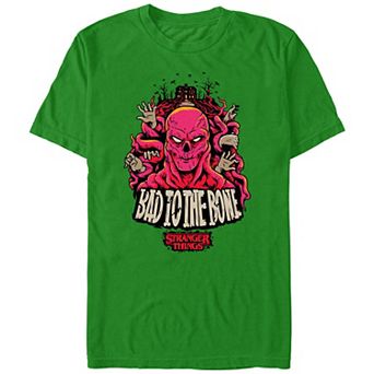 Men's Stranger Things Bad To The Bone Graphic Tee