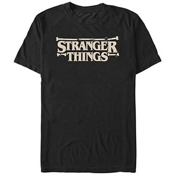Men's Stranger Things Bones Logo Graphic Tee