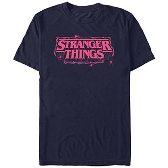 Men's Stranger Things Spooky Logo Graphic Tee