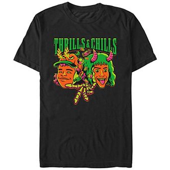 Men's Stranger Things Thrills And Chills Graphic Tee