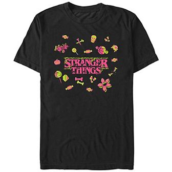 Men's Stranger Things Halloween Icons Graphic Tee