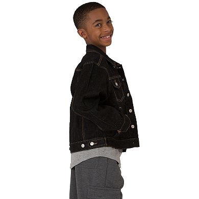 Vibes Boy's Denim Trucker Jacket