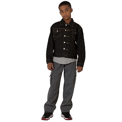 Vibes Boy's Denim Trucker Jacket