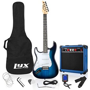 Lyxpro Electric Guitar Kit, 39” Left Handed Electric Guitar & Electric Guitar Accessories