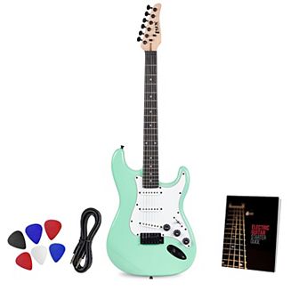 Lyxpro Cs 39” Electric Guitar Kit For Beginner With Amp Cable, 6 Picks & Guide