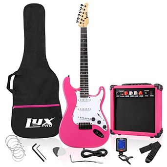 Lyxpro Electric Guitar Kit, 39” Electric Guitar With Amp & Electric Guitar Accessories