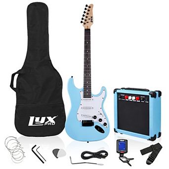 Lyxpro Electric Guitar Kit, 39” Electric Guitar With Amp & Electric Guitar Accessories