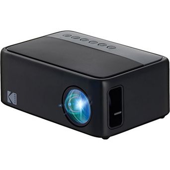 Kodak Flik X1 100” Mini Projector, Portable Pico Projector With Remote & 2w Speakers