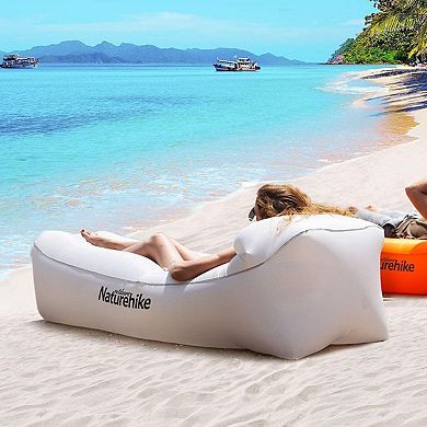 Naturehike Inflatable Lounger Best Portable Couch Air Sofa Hammock For Travelling, Camping, Hiking