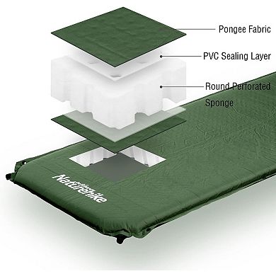 Naturehike Sleeping Pad 2 Inch Thick Self Inflating Sleeping Pad For Camping Durable Mattress