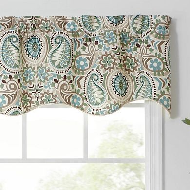 Paisley Prism Duchess 3" Rod Pocket Filler Valances For Windows