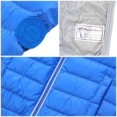 Boys' Rokka&rolla Ultra Light Packable Down Jacket
