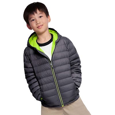 Boys packable puffer jacket best sale